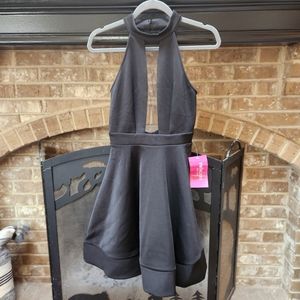 NWT Promgirl Black Dress